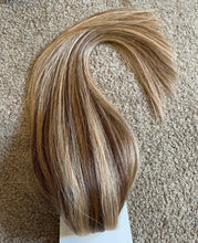 Load image into Gallery viewer, Tape hair extensions highlights Brown Sugar (#4/27)