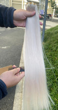 Load image into Gallery viewer, Genius Weft Hair Extensions sliver blonde #70A
