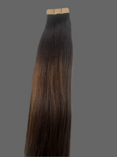 Load image into Gallery viewer, ⭐️NEW ⭐️Tape Ins Human Hair Extensions - #(2/6/2) Dubai Chocolate