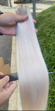 Load image into Gallery viewer, Genius Weft Hair Extensions sliver blonde #70A