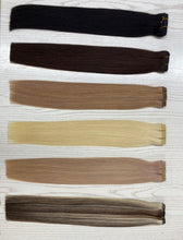 Load image into Gallery viewer, Weft Hair Extensions Midnight (#1b)