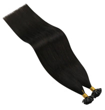 Load image into Gallery viewer, Keratin U Tip Natural Black Midnight ( #1B )