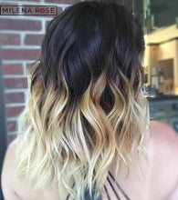 Load image into Gallery viewer, Tape hair extensions ombré Cookies and cream(#1/613)