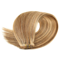 Load image into Gallery viewer, Weft hair extensions Brown Sugar (#4/27)