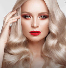 Load image into Gallery viewer, 8 Piece Clip-In Human Hair Extensions 100g-150g Vanilla Frosting (#60A)