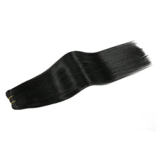 Load image into Gallery viewer, Weft hair extensions Black Licorice (#1)
