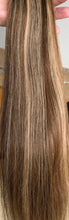 Load image into Gallery viewer, Weft hair extensions Brown Sugar (#4/27)