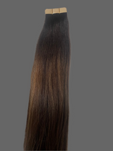 Load image into Gallery viewer, ⭐️NEW ⭐️Tape Ins Human Hair Extensions - #(2/6/2) Dubai Chocolate
