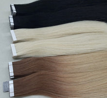 Load image into Gallery viewer, 8 Piece Clip-In Human Hair Extensions 100g- 150g Mocha (#2 )
