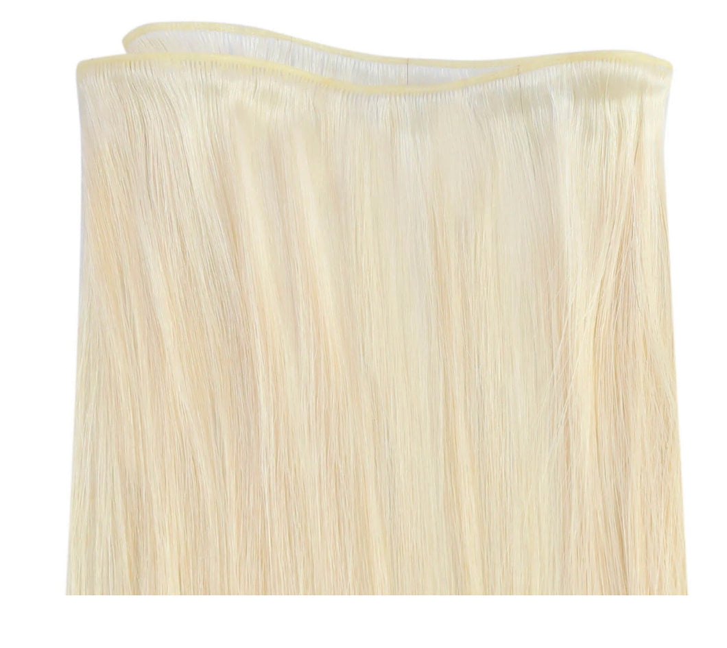 Genius Weft Hair Extensions Vanilla Frosting (#60A)