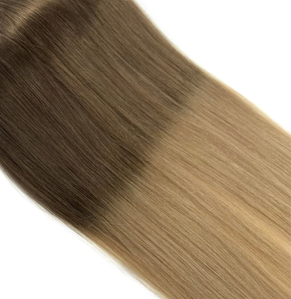 Tape hair extensions ombrél Butterscotch (#4/27)