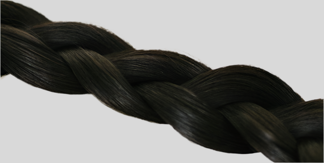 Russian Tape Hair Extensions Midnight Black  (#1b)