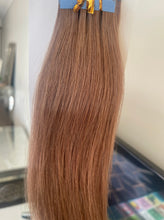 Load image into Gallery viewer, Tape hair extensions Honey Blonde (#12)
