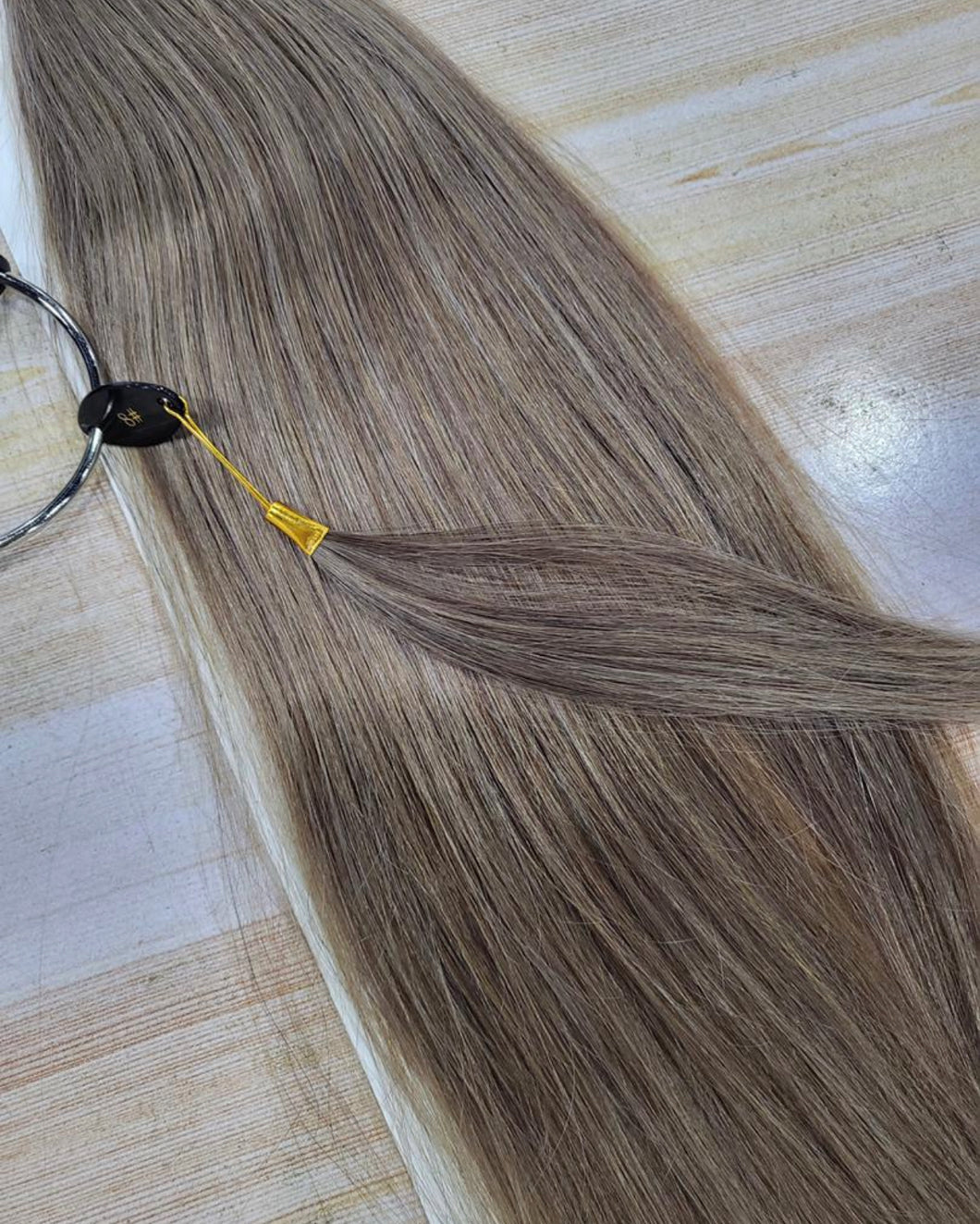 Tape hair extensions Cinnamon Roll (#8)