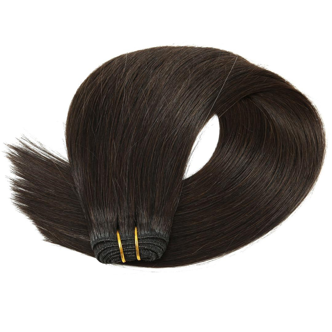 Weft hair extensions midnight  (#1b)