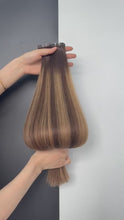 Load and play video in Gallery viewer, Russian Tape Hair Extensions (#2-#4-#8) S&#39;mores
