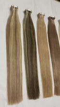 Load and play video in Gallery viewer, Tape hair extensions Honey Blonde (#12)
