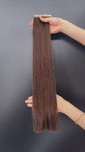 Load and play video in Gallery viewer, Russian Tape Hair Extensions Mocha (#2)
