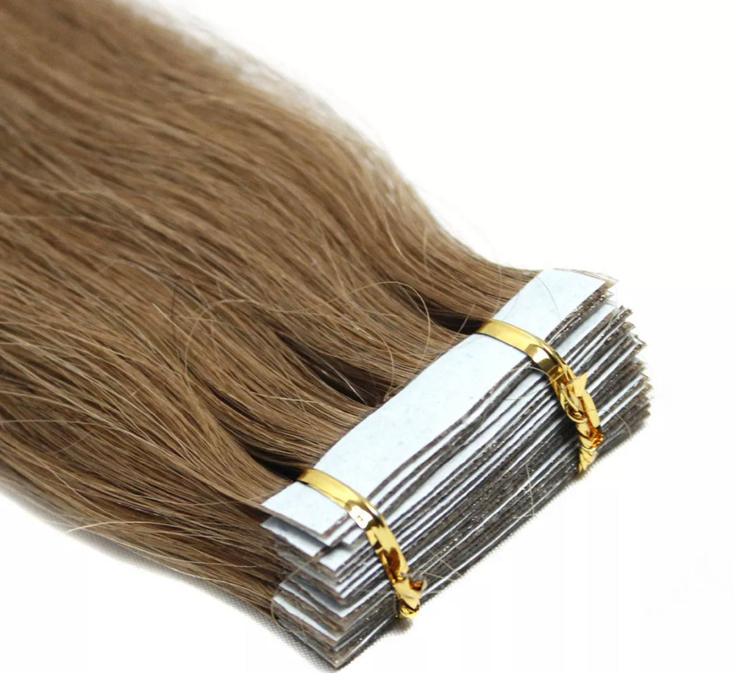 Tape hair extensions Honey Blonde (#12)