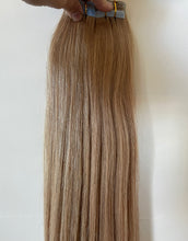 Load image into Gallery viewer, Tape hair extensions  Dirty Blonde (#16)
