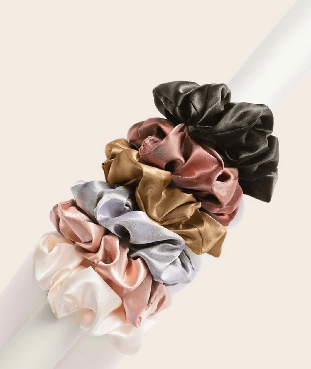 Plain colour scrunchies